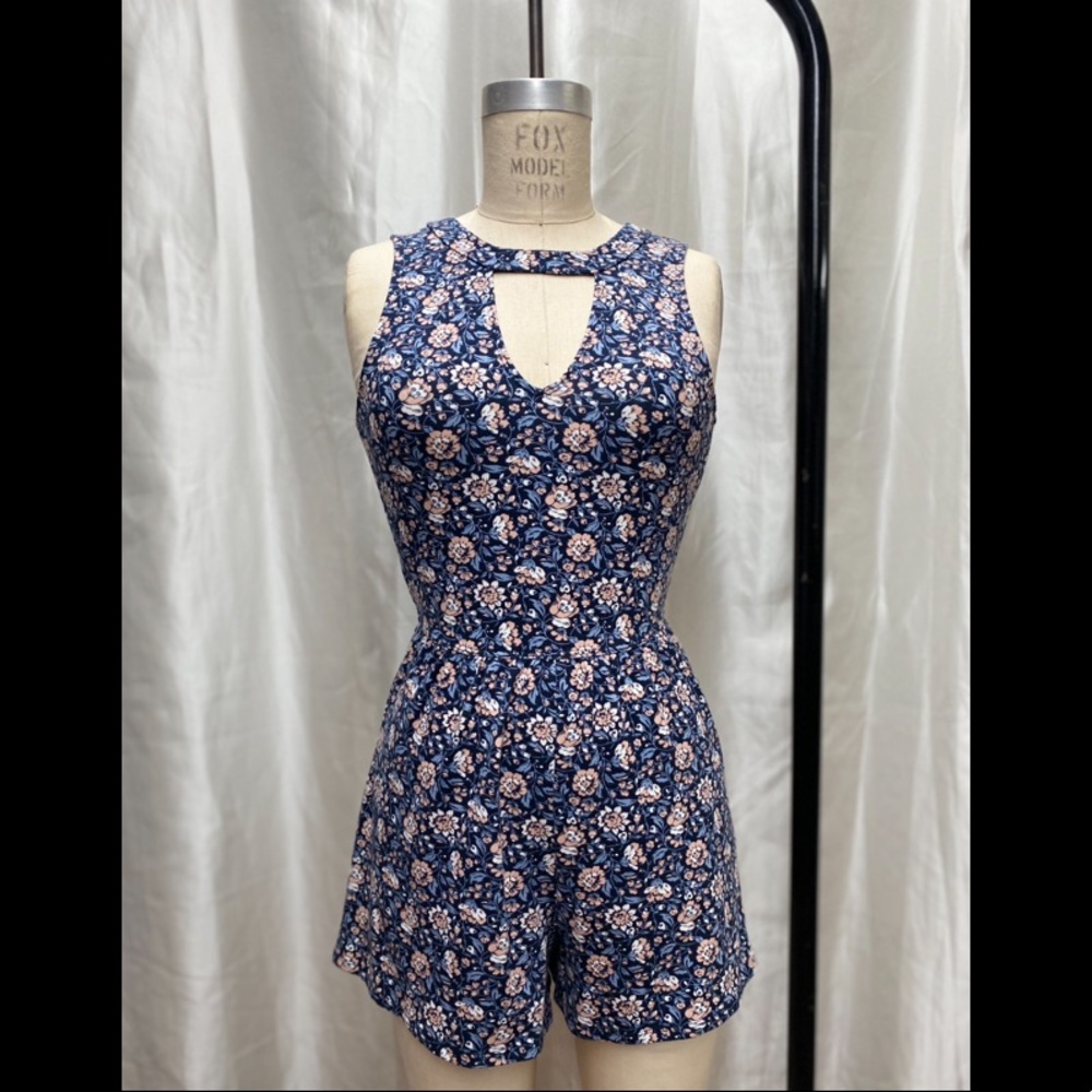 Floral Hollister Romper